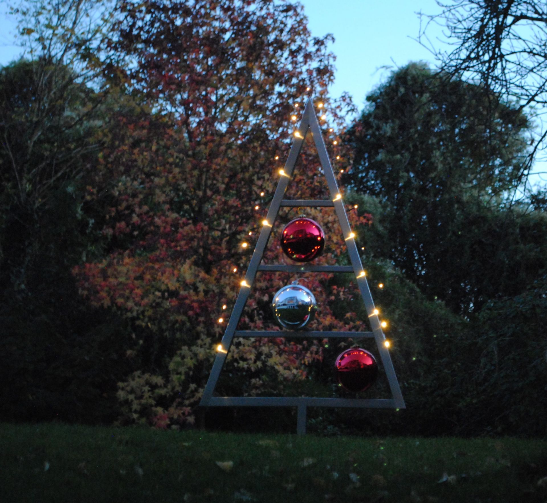 Oh-Tannenbaum aus Edelstahl