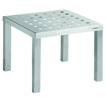 Beistelltisch mit gelochter Platte GM-668 (45 x 45 cm) Beistelltisch mit gelochter Platte GM-668 (45 x 45 cm)