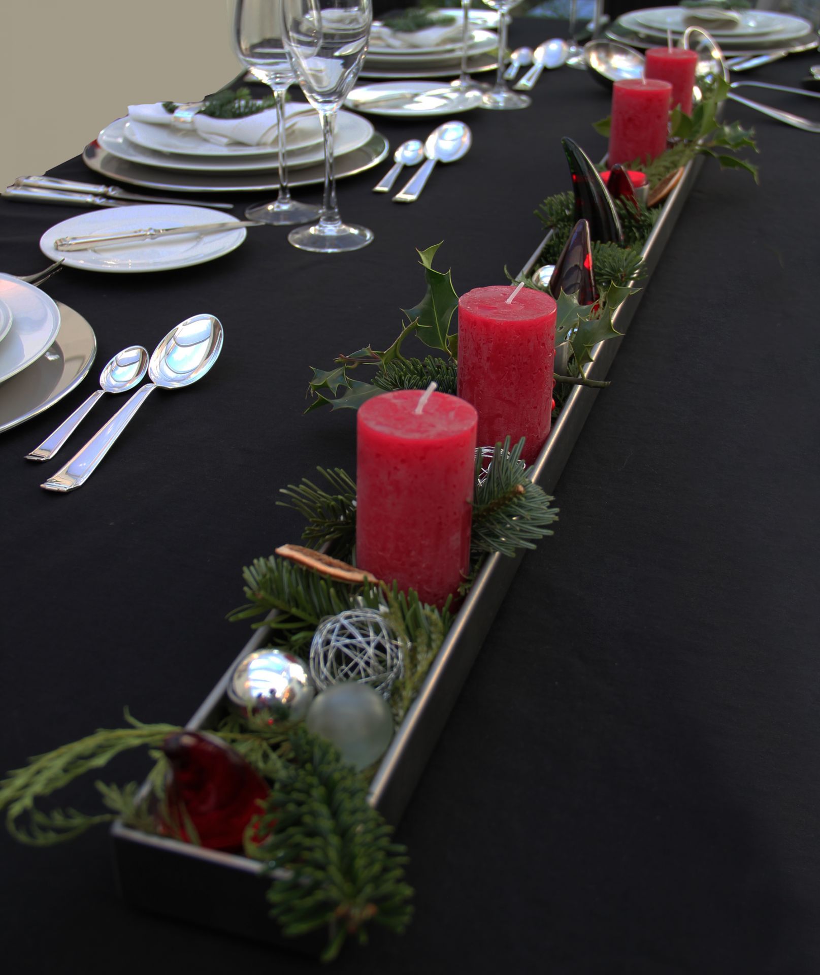 Rinnenvase aus Edelstahl Rinnenvase aus Edelstahl