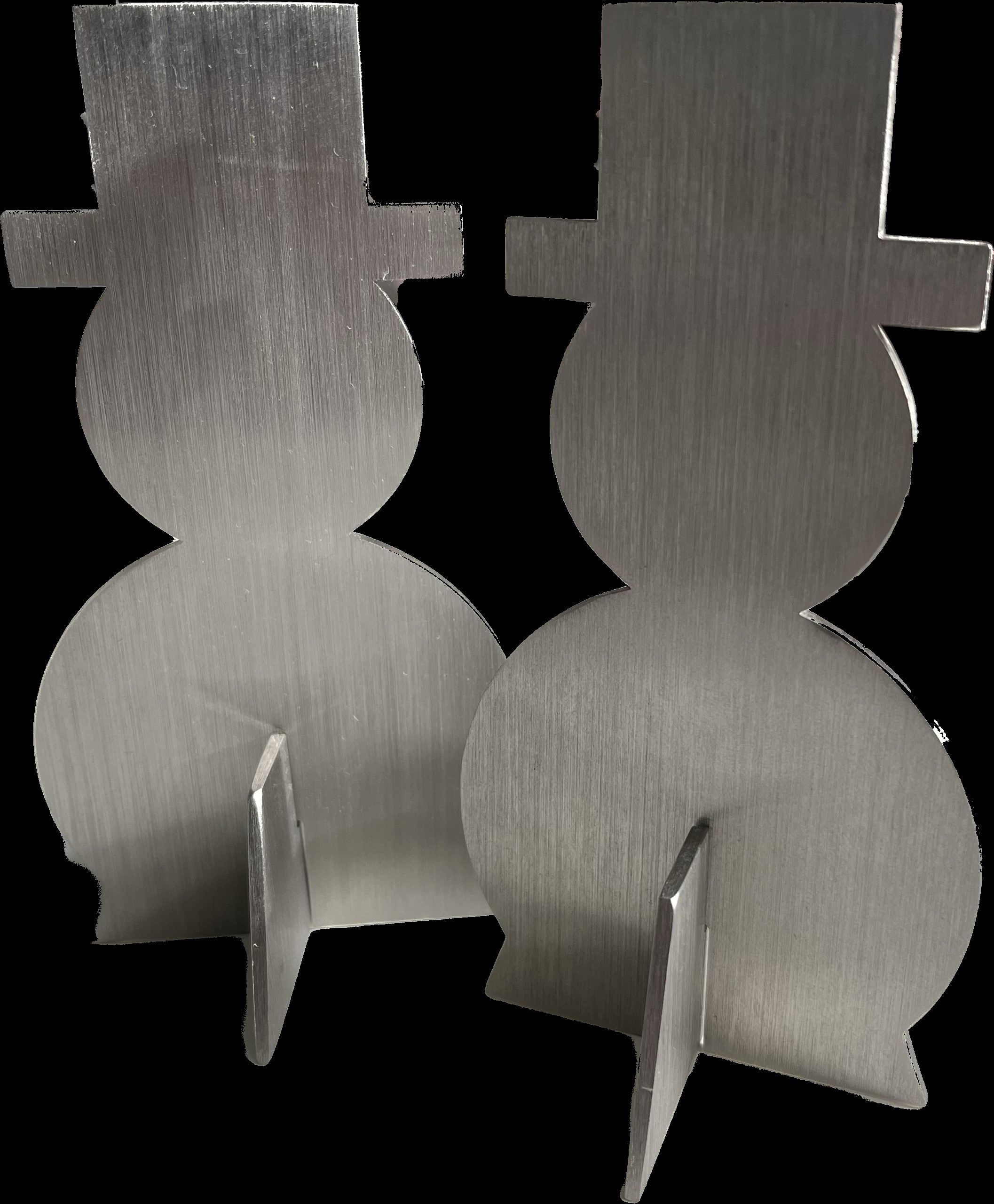 Schneemann aus Edelstahl Schneemann aus Edelstahl